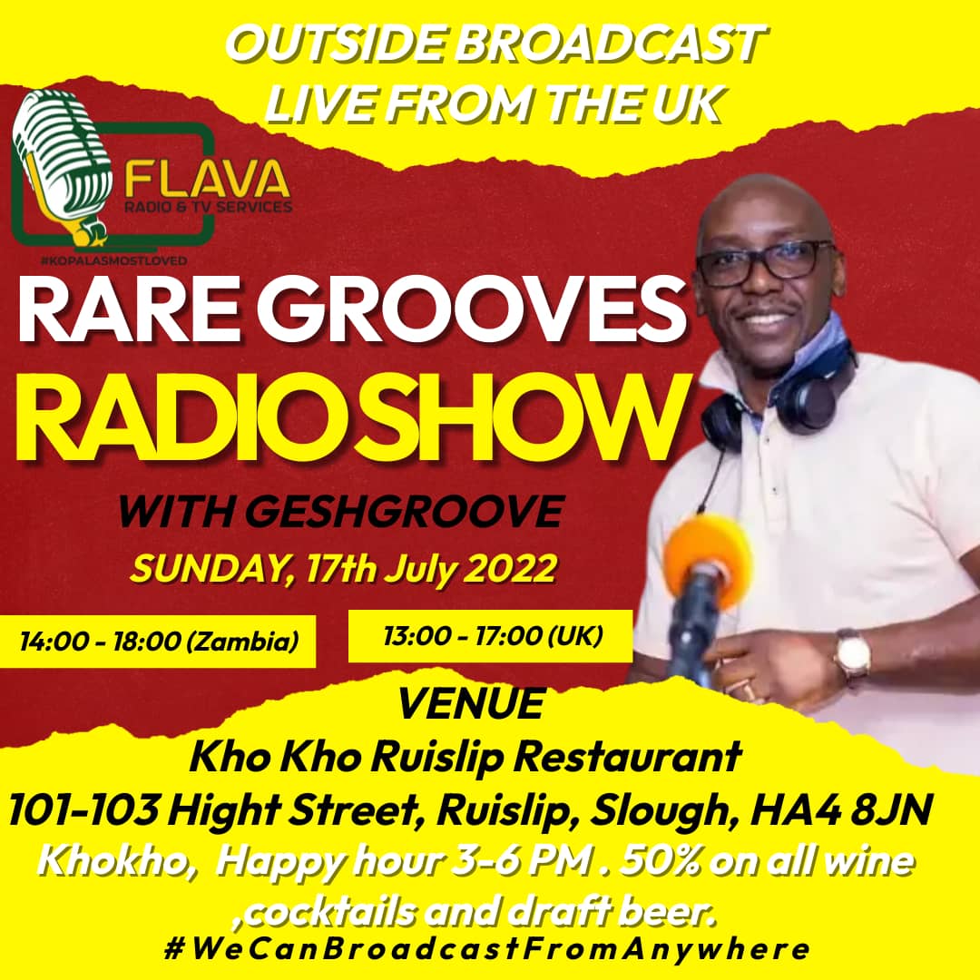 Tuli mu Laaandan bakaamba! Chune in &amp; Chill out. #FLYDJ #YEIYEII #YEIYEII #kopalasmostloved #WeCanBroadcastFromAnywhere 
Tell a friend to come through,Kho Kho in Ruislip is a classy joint. <a href="/flavafm87dot7/">.</a>