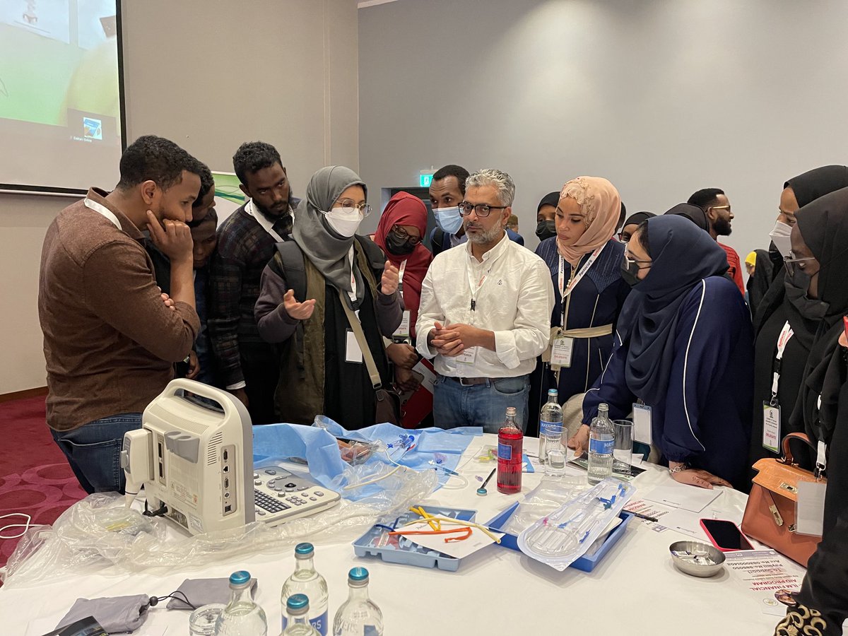 AhmedSokwala's tweet photo. Improvised ultrasound guided central catheter insertion workshop at KAMMP CONFERENCE #KAMMP https://t.co/tzV9ZmD2wa