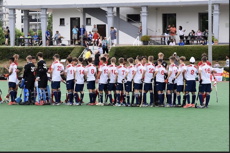 willgrant_1's tweet photo. Good shift from the boys again, against Austria in the semis with a 6-2 W. Now onto Ireland in the 5/6th play off.🏴󠁧󠁢󠁥󠁮󠁧󠁿@obohockey @EnglandHockey https://t.co/jp81AMp0QE