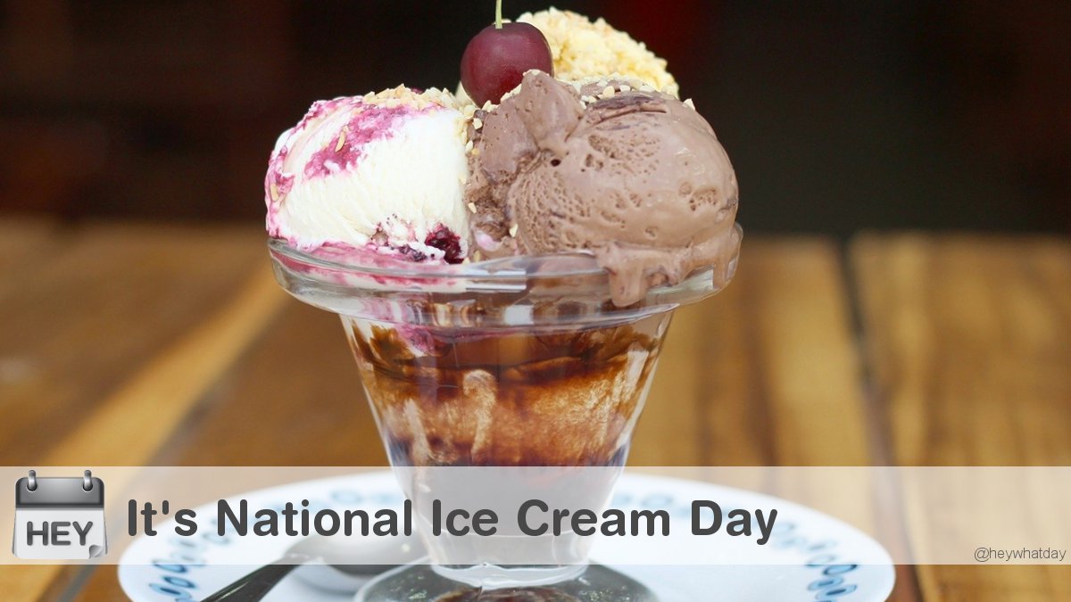 It's National Ice Cream Day! 
#NationalIceCreamDay #IceCreamDay #IceCream