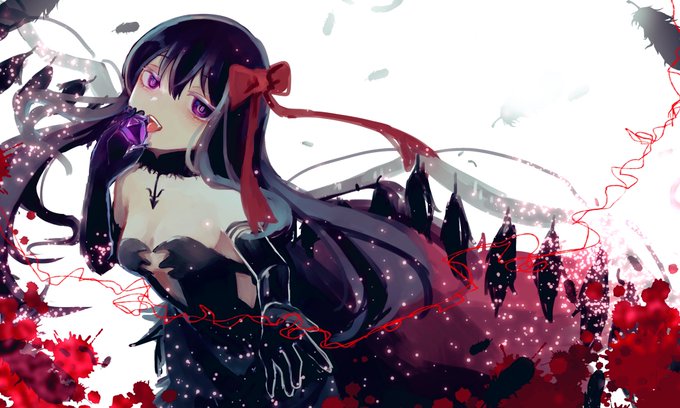 悪魔ほむらちゃん落書き 