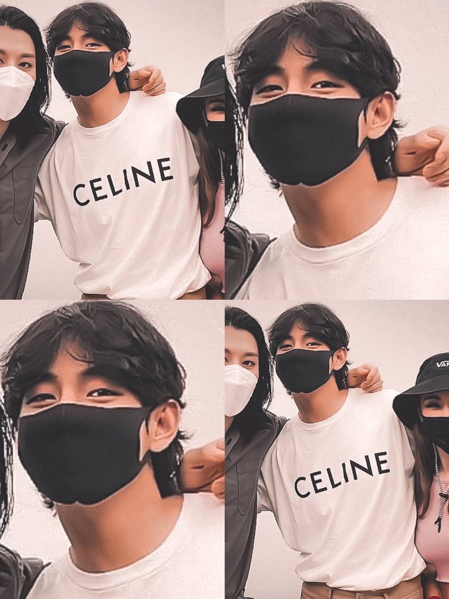 taeunfold's tweet photo. TAEHYUNG’S MULLET OMG… https://t.co/lDfxhTWLzJ