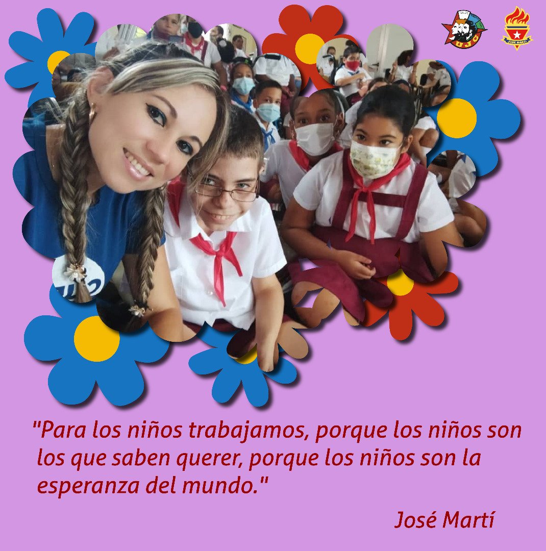 crubinos_l's tweet photo. El mayor tesoro que tenemos en #Cuba son nuestros niños. #CubaEsAmor #CubaPorLaPaz #FelizDiaDelNiño https://t.co/Cajlpioo2P