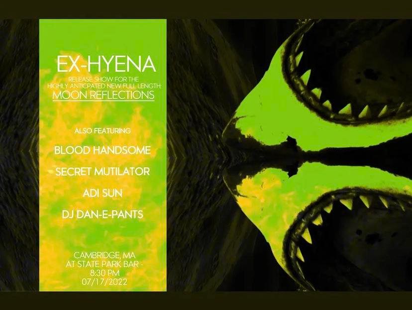Tonight: Ex-Hyena record release party for 'Moon Reflections' at State Park in Cambridge. 

<a href="/HyenaEx/">Ex-Hyena</a> x @stateparkbar x #livemusic 

Info: facebook.com/events/4102667…