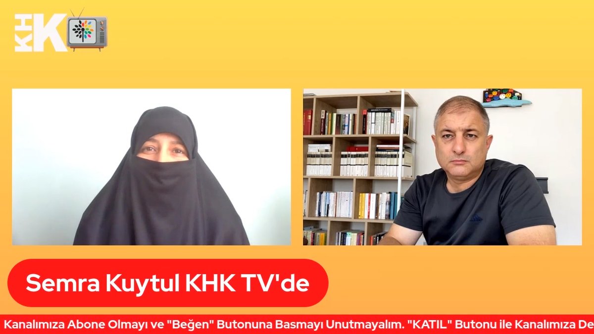 🔹"Terör Örgütü yapamadılar, organize suç örgütü yapacakalar."

💥Furkan Gönüllüsü <a href="/semrakuytul/">Semra Kuytul</a> KHK TV'ye konuştu.

İzlemek için
👇👇👇
youtu.be/kVJ1FLuIs4I