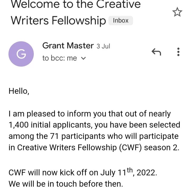 tilly_hun1's tweet image. The past week has been exciting with @Grantmaster_xyz taking the class through fundamentals of writing effective grant proposals. Cheers to this new journey,  I look forward to staying true to the course and graduating as a Creative Writers Fellow
#GrantMaster #CWFbyGrantMaster