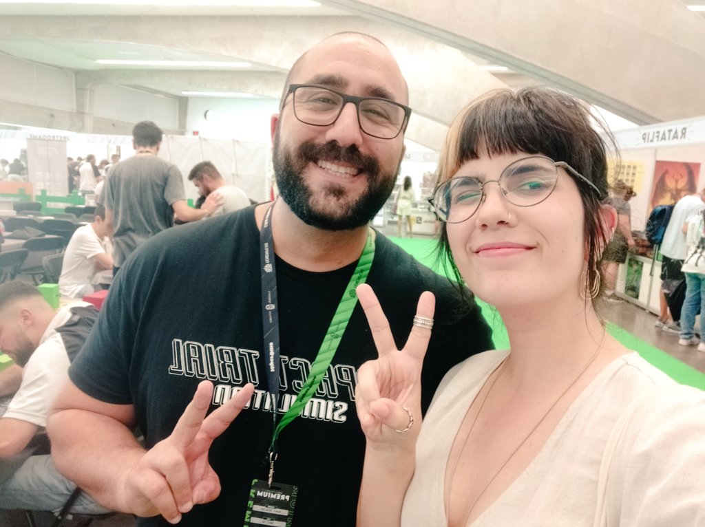 SaraLopezProd's tweet photo. Escribo esto sentada en el avión a punto de despegar, emocionadísima y feliz 💙.

@Tenerife_GG no tengo más que palabras de agradecimiento y felicitación para ustedes. Muchísimas gracias por contar conmigo, ha sido un auténtico placer 🇮🇨.

¡Me las llevo en el corazón a todas 🎮! https://t.co/Pr0G9FqakK
