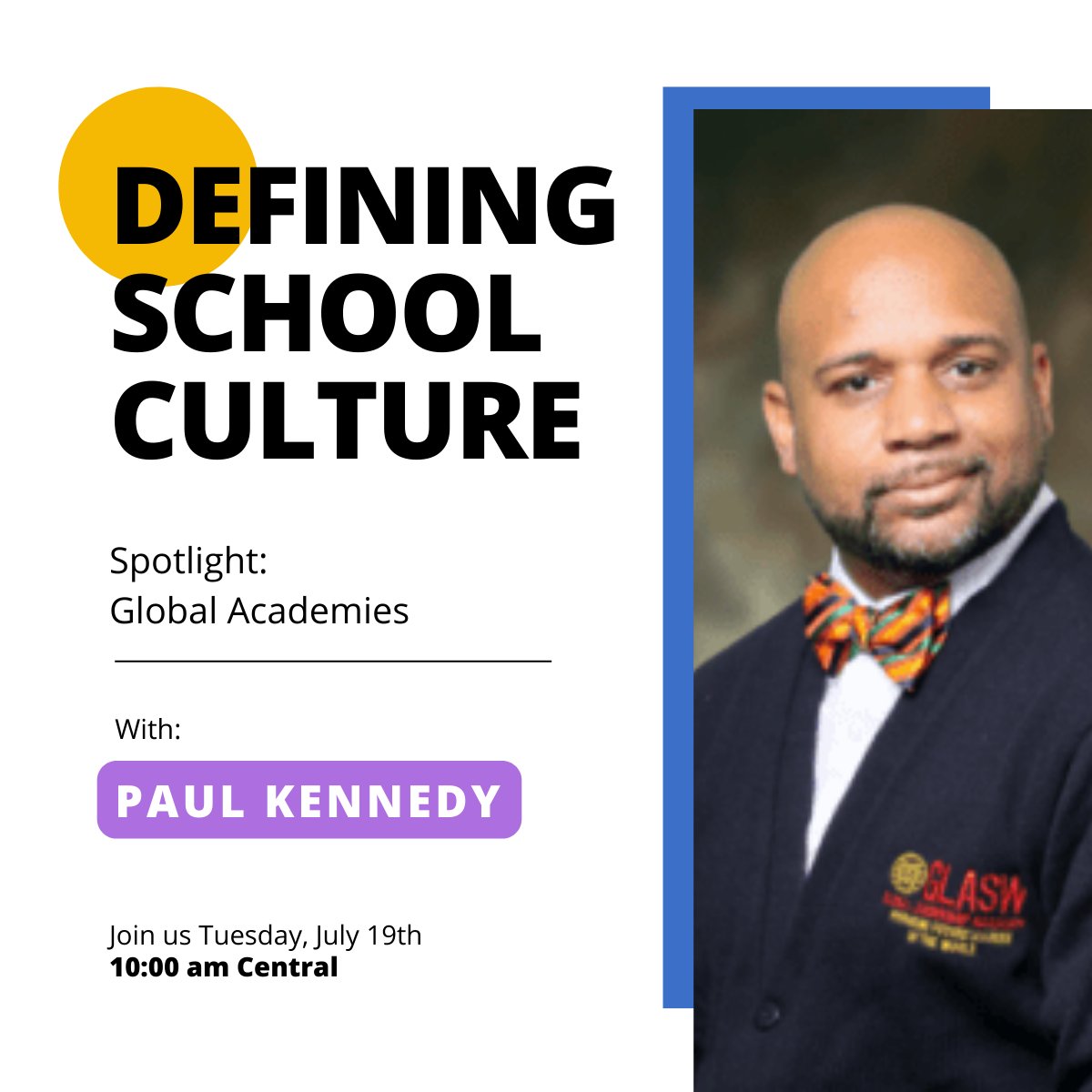 LauraLitton's tweet photo. Setting up your behavior rubrics for the year? Join Paul Kennedy as he shares how Global Academies defines school culture and translates it into student behavior!

https://t.co/U3SFTv8UP9

And check out @whyliveschool for a quick and easy way to capture #student #behavior! https://t.co/QTwaVZMlAM