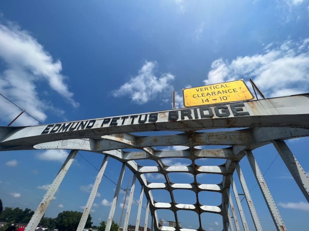 WakeMSoccer's tweet photo. This weekend, Chase Oliver was part of a traveling delegation with the ACC to Selma and Montgomery. The group participated in a variety of activities including a march across the Edmund Pettus Bridge.
#DifferentButUnited ๐ฉ https://t.co/mp6cUpRqgV