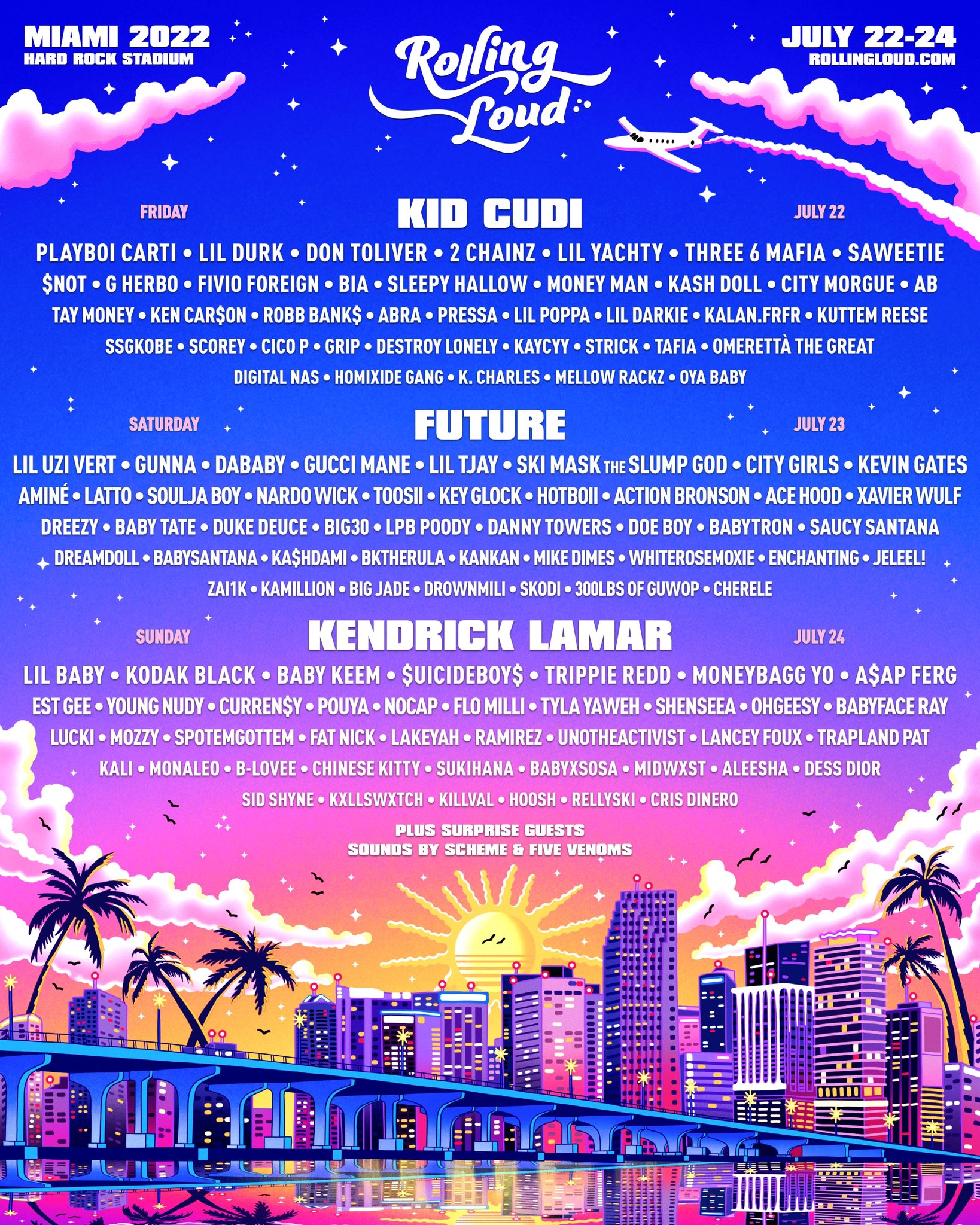 We at Loud Club all weekend long for @rollingloud Miami. I'll be