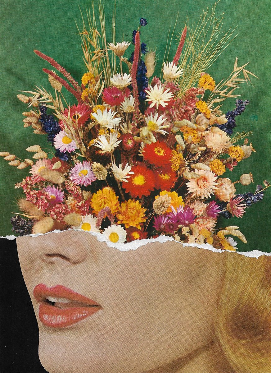 Hola amigos! I just minted “Water Your Plants” from my collection “Mujer De Flores” for the #tezflower week on <a href="/objktcom/">objkt</a> I really enjoyed creating this collage a while back. It was time for it to be in the blockchain. Hope you like it as much as me! 1/1 
objkt.com/asset/KT1ByeBW…