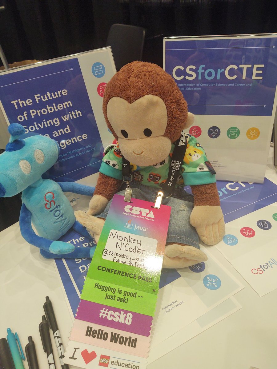 csmonkey_ar's tweet photo. #CSforALL ... Monkeys included 🐵 #CSforAR #CSTA2022 @CSforALL @CSforAR https://t.co/CcP9AVfeph