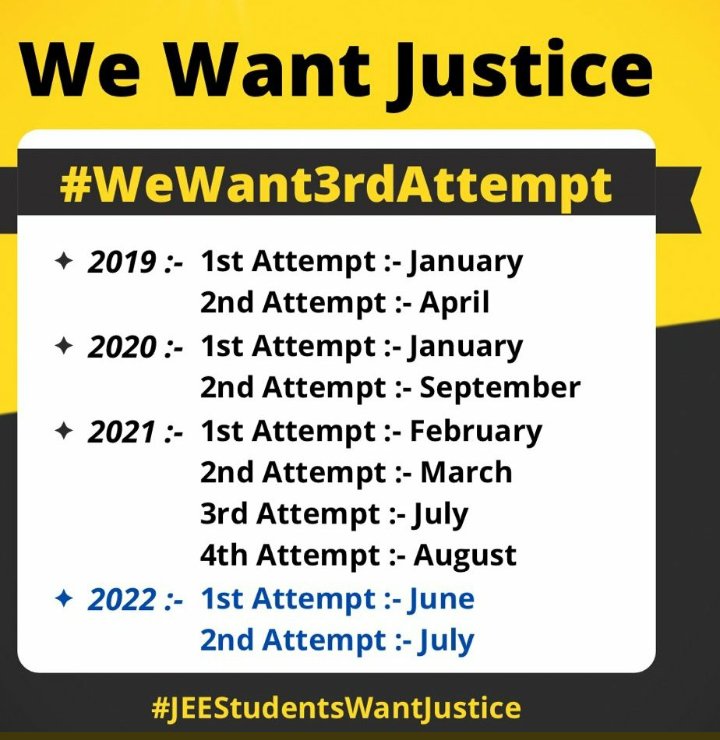 Rupeshp386's tweet photo. #JEEAspirantsFutureMatters  modiji please jee 3 Rd attempt please @PMOIndia 
@DG_NTA 
@EduMinOfIndia 
@dpradhanbjp https://t.co/7uP5iWlVv5