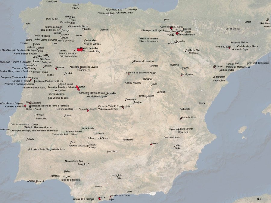 OscarBForestal's tweet photo. Incendios detectados por EFFIS en la península durante los meses de Junio y lo que llevamos de Julio. Sin duda un auténtico desastre... #IncendiosForestales. https://t.co/AObGlCHVke