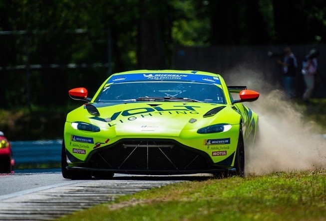 Another podium for the #7 Volt Racing @AMR_Official of @ABrynjolfsson and @trenthindman after visit to @limerockpark at the weekend extends their Championship lead in the @IMSA @MichelinRaceUSA Pilot Challenge the-advantage.org/2022/07/p2-for…