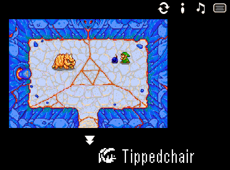 tippedchair's tweet photo. I keep forgetting to post this. The final version of the #HyruleRedrawn is up. I did the boss for dungeon 2. You'll need to navigate to the area ad click to see it, but it is there. https://t.co/SprY47SNnE