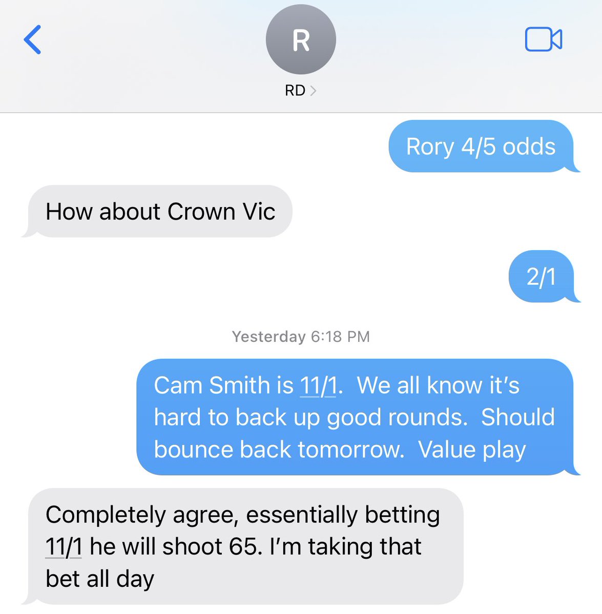 It’s impossible to pick winners in golf, so it’s extra fun when you hit one. #TheOpen2022 <a href="/rrd96/">RRD</a>