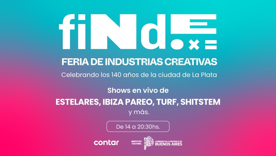 SomosContar's tweet photo. Ya estamos EN VIVO desde #LaPlata celebrando los 140 años de la ciudad en la Feria de #industriasCreativas.

Seguí en https://t.co/3v1VAtpsMA los shows de @estelares, @ibizapareo @turfoficial #Shitstem y muchxs más. https://t.co/UpYyfGyHfn