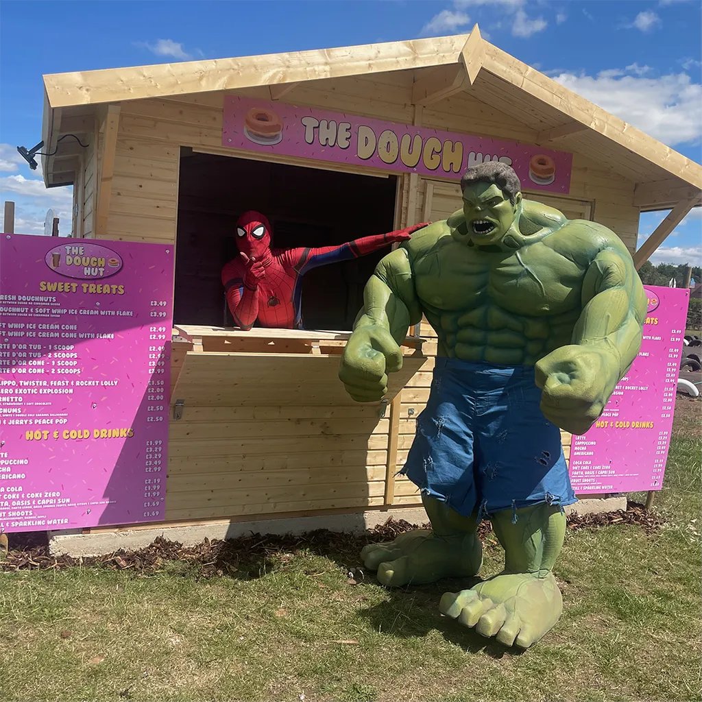 👀 Something Exciting to show you... Introducing our brand new Dough Hut!🍩😋 Serving up fresh Doughnuts, Ices Creams as well as hot and cold drinks! You just have TWO days to wait before grabbing yourselves a tasty treat! =>>bit.ly/SkylarkMazeFun…