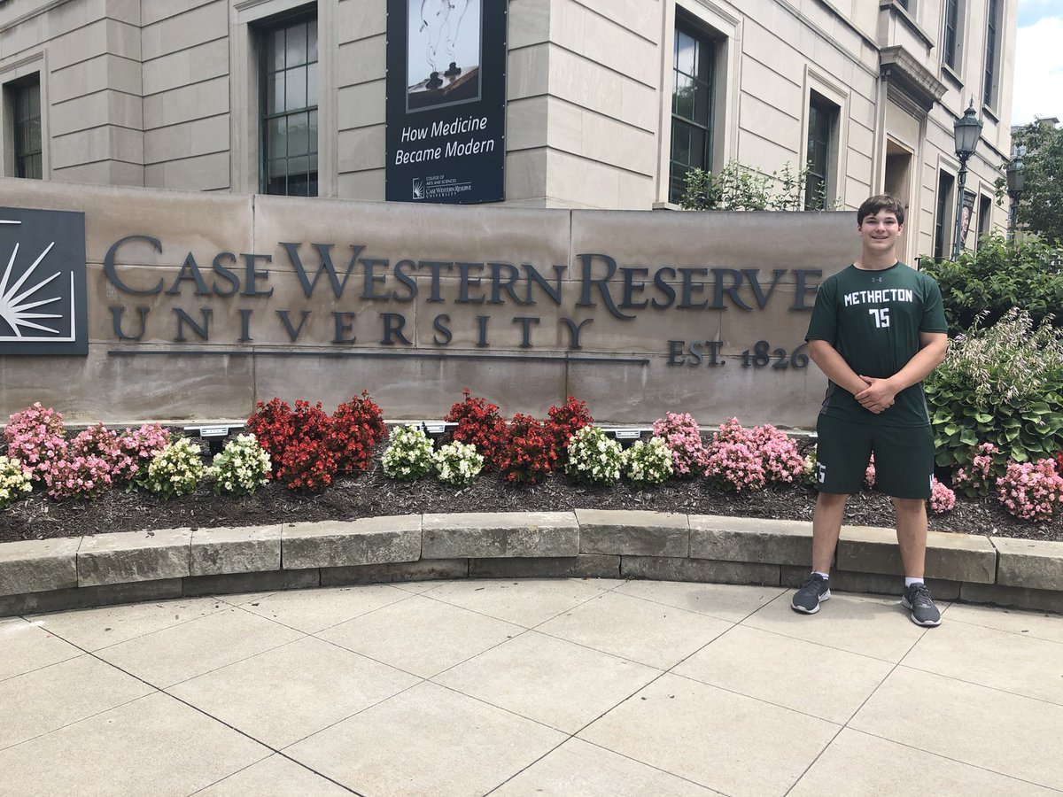 Thank you Coach Slesh and the Case Western coaches for an amazing camp yesterday! I learned a lot and enjoyed the campus tour. <a href="/CoachSlesh/">Dereck Slesh</a> <a href="/DebeljakGreg/">Greg Debeljak</a> <a href="/caseathletics/">CWRU Spartans</a>