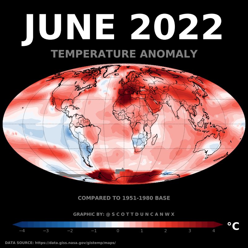 agarzon's tweet photo. Este doble gráfico de @ScottDuncanWX expresa con crudeza cómo se manifiesta históricamente el cambio climático. Un mundo (mucho) más caliente como consecuencia de un modelo de producción y consumo absolutamente insostenible e incompatible con la vida. https://t.co/JeOsuQiUx4