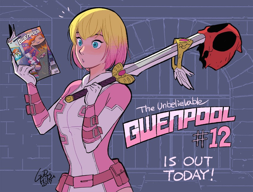 RJack223's tweet photo. @aurahack18 Gwenpool please we dont have nearly enough of her https://t.co/6ASw06kXpu