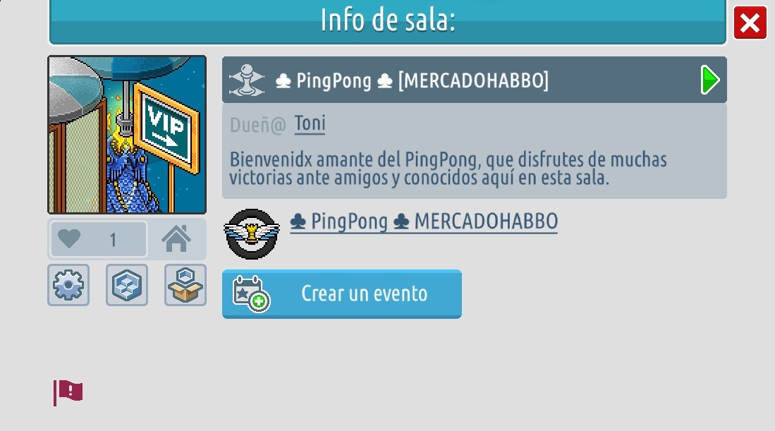 TonisteigerHB's tweet photo. Should let events be placed in other rooms where you have ADM in the group. Duckets have become quite limited with the Unity version, so among administrators we can help organize events.

#HabboAndroidBeta #HABBO @Habbo @ESHabbo https://t.co/tC7GZDmh7R