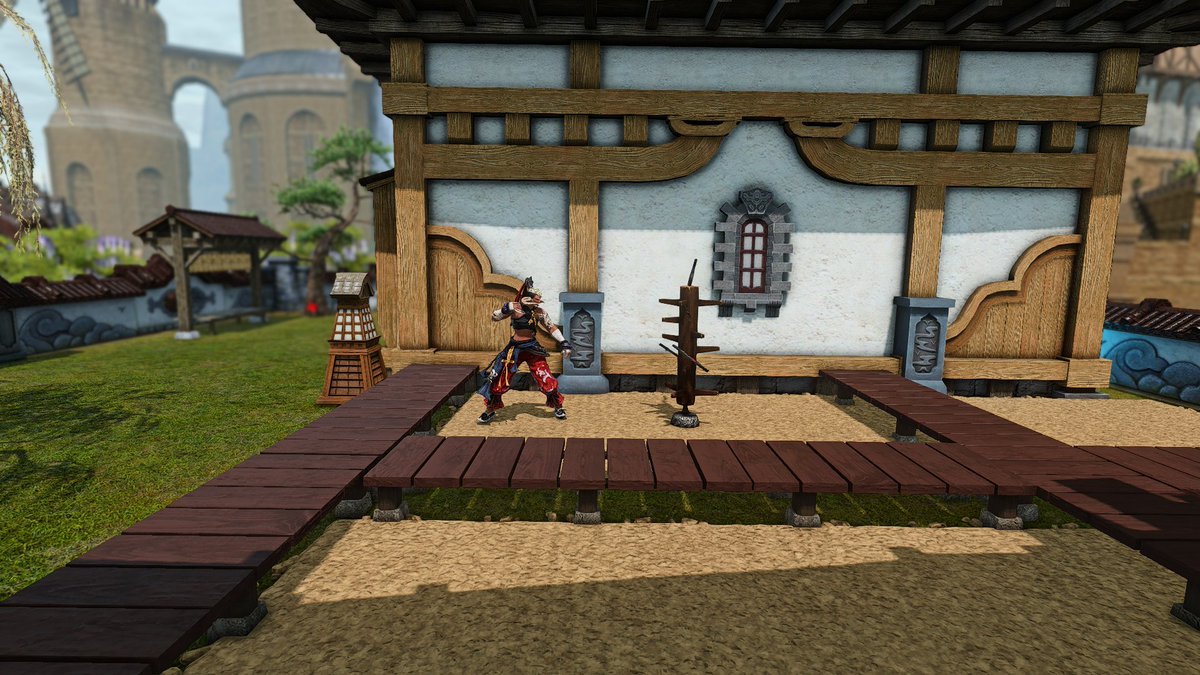 [S] Dojo
Aether | Gilgamesh | Goblet | W19 P46
Designed by <a href="/Uncle_Vanzel/">Vanzel</a>
Pics by <a href="/bunbun_uwu/">Bunbun</a> 

Visiting? Share your pictures! Tag us <a href="/minatodistrict/">FFXIV Minato District</a> / #ff14minatodistrict

#FFXIV #FFXIVHousing #HousingEden #FF14ハウジング #FF14Housing