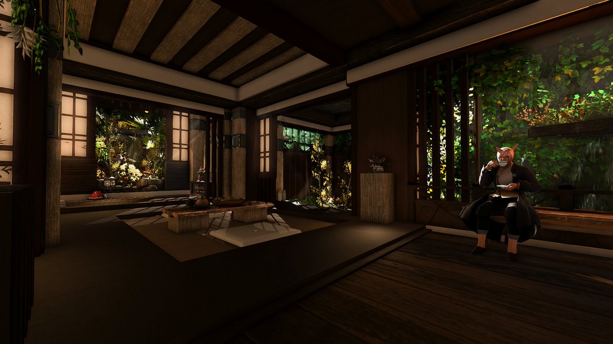 minatodistrict's tweet photo. [M] Tea Shop
Aether | Gilgamesh | Goblet | W19 P49
Designed by @Uncle_Vanzel
Pics by @bunbun_uwu 

Visiting? Share your pictures! Tag us @minatodistrict / #ff14minatodistrict

#FFXIV #FFXIVHousing #HousingEden #FF14ハウジング #FF14Housing https://t.co/zdVjEHH8xN