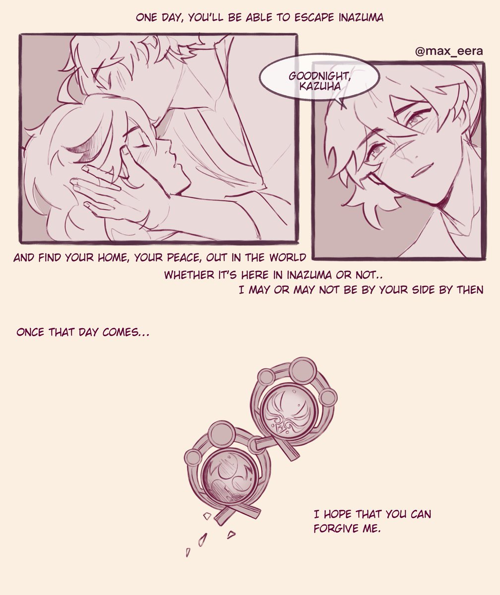 (2/2) dw he's moved on now ;-; 

Also this comic lowkey inspired from that domain we entered hehe 