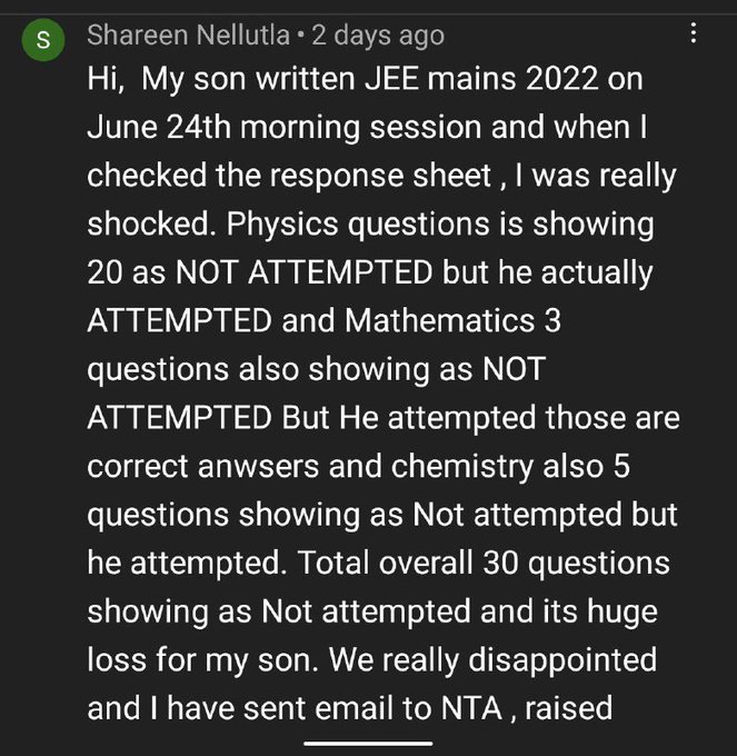 Subadwip_Ch's tweet photo. #JEEAspirantsFutureMatters Big Blunder has been done by @DG_NTA in 2022.Give extra attempt or postpose 2nd attempt @narendramodi @PMOIndia @dpradhanbjp @SonuSood @Calcutta_Times @ZeeNews @AamAadmiParty @aajtak @EduMinOfIndia @myogioffice @myogiadityanath  @AmitShahOffice https://t.co/hRNEMnV0u3