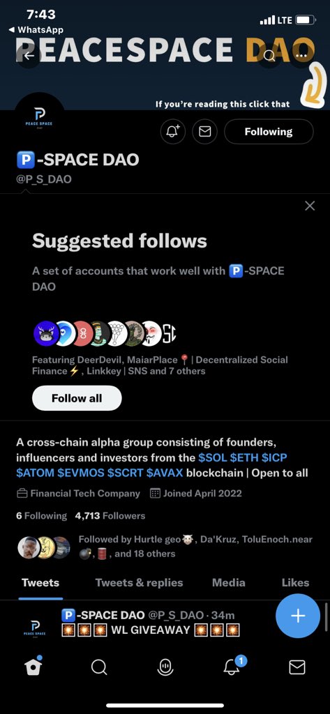 Olamat65's tweet photo. @P_S_DAO @thesushicatsnft @MooncatzNFT @ibitamuno001 @DaKruz2 @AdebayoMatanmi @gbolly_marley join guys ✨🥃❤️ https://t.co/E4fw5WjBwP