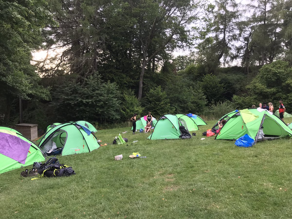 NewHallDofE's tweet photo. Camp all set up! https://t.co/qQKKnw359u