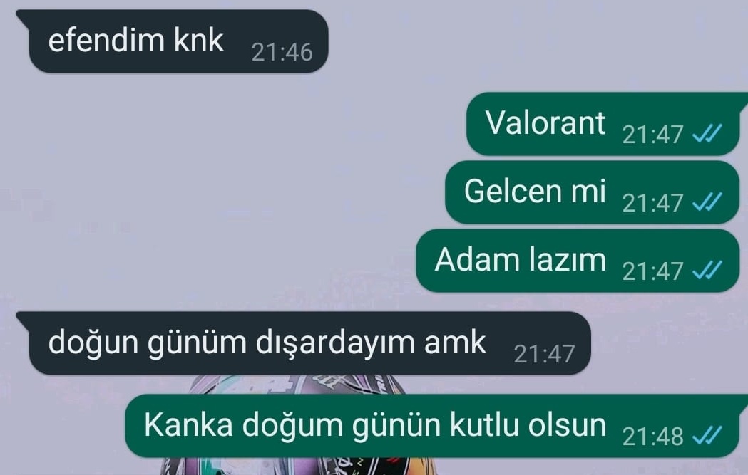 benim arkadaşlık yetenekleri