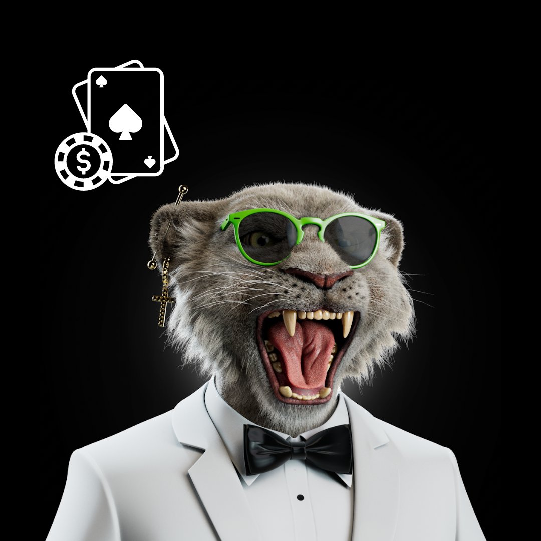 It's almost time for Big Cats' Poker! ♠️♥️♣️♦️

Happening TODAY (Sunday, July 17) at 2pm EST.

The last cat standing will receive the 0.1 ETH prize 💰

Visit our Discord for all the details and to register: discord.com/invite/bigcats

Good luck!

#BigCatsNFT #NFTCommunity