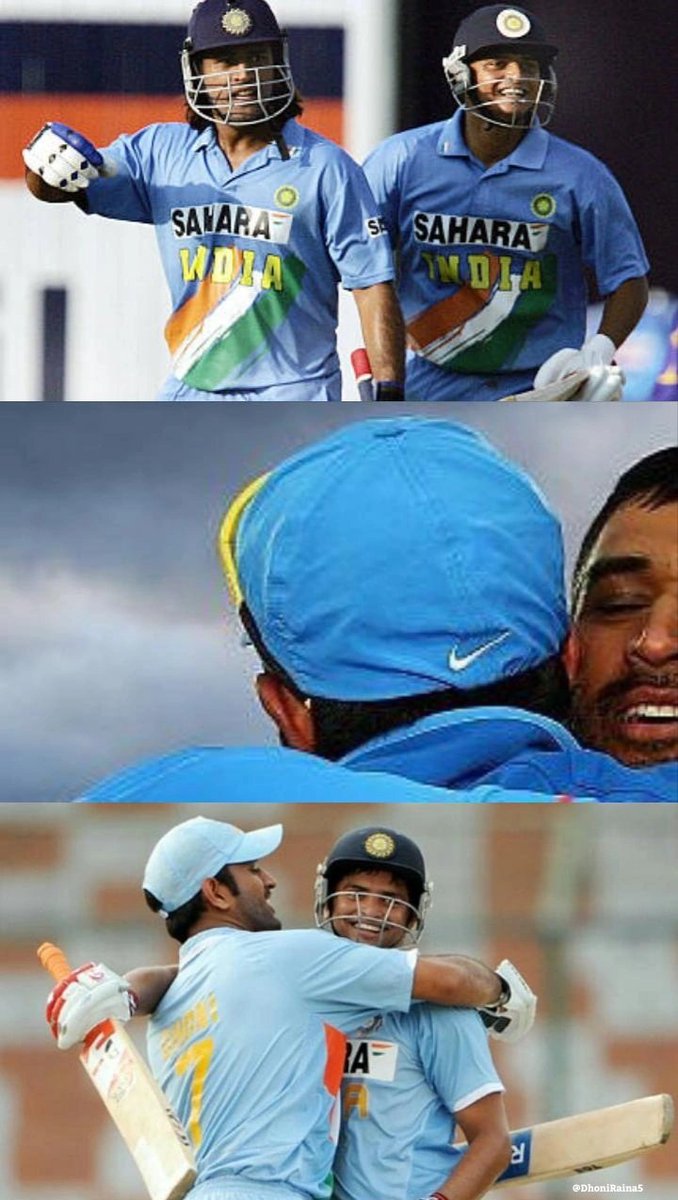 DhoniRaina5's tweet photo. Forever Dhoni Raina 😍
@msdhoni @ImRaina 
#MSDhoni  #SureshRaina https://t.co/1J9zEA42Oj