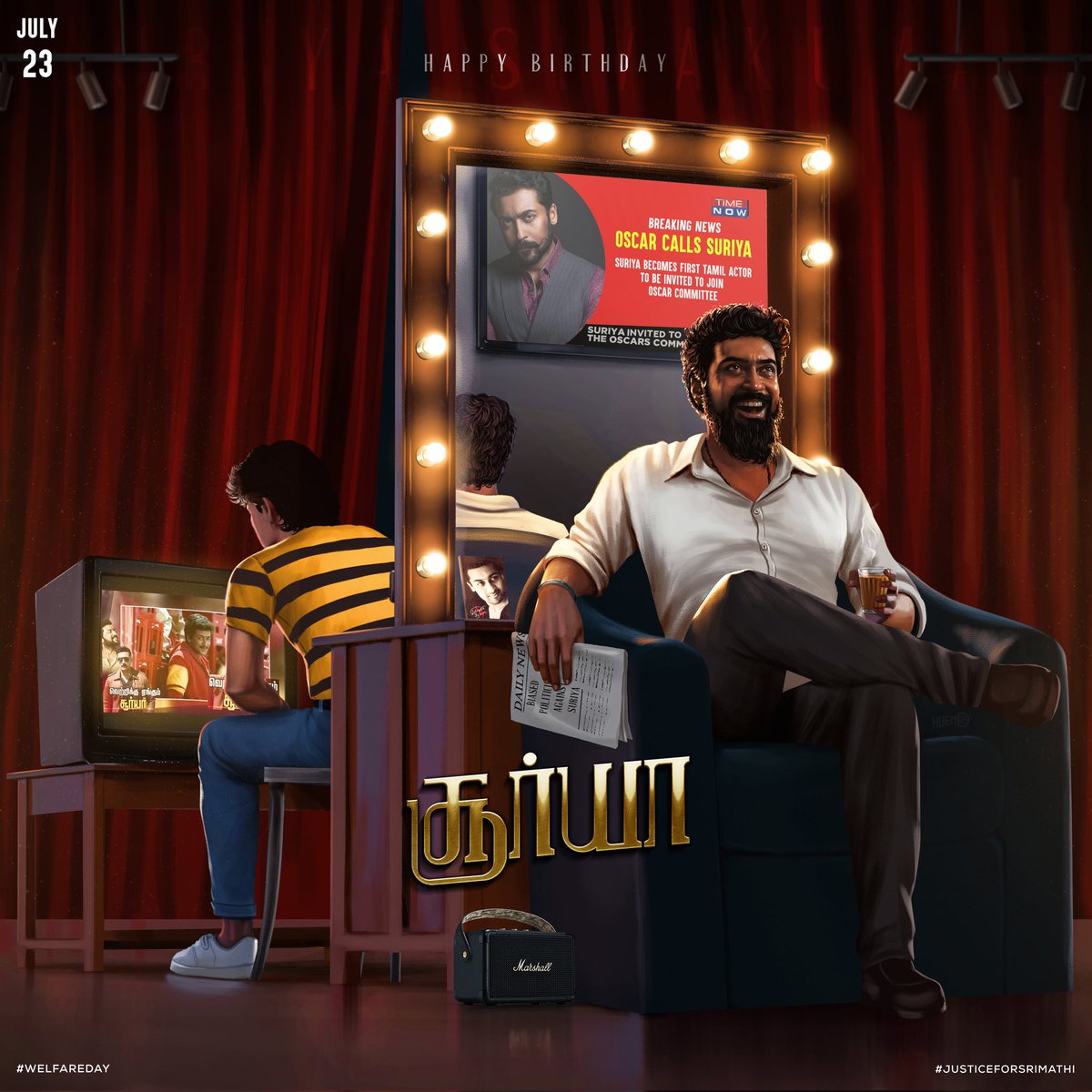 VCDtweets's tweet photo. #SuriyaBirthdayBashCDP 💥👌

#Suriya #Rolex https://t.co/dzmo2trGvG