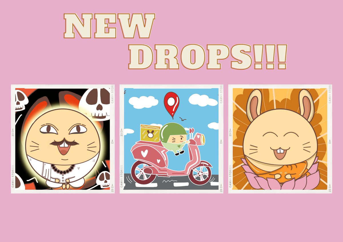 New drops!!!
ไหนนนน ใครคิดถึงน้องต่ายยย มาซื้อซะดีๆ 😂😂😂

#NFTCommmunity #NFTTHAILAND #NFTThaicommunity #NFTdrops #NFTshill