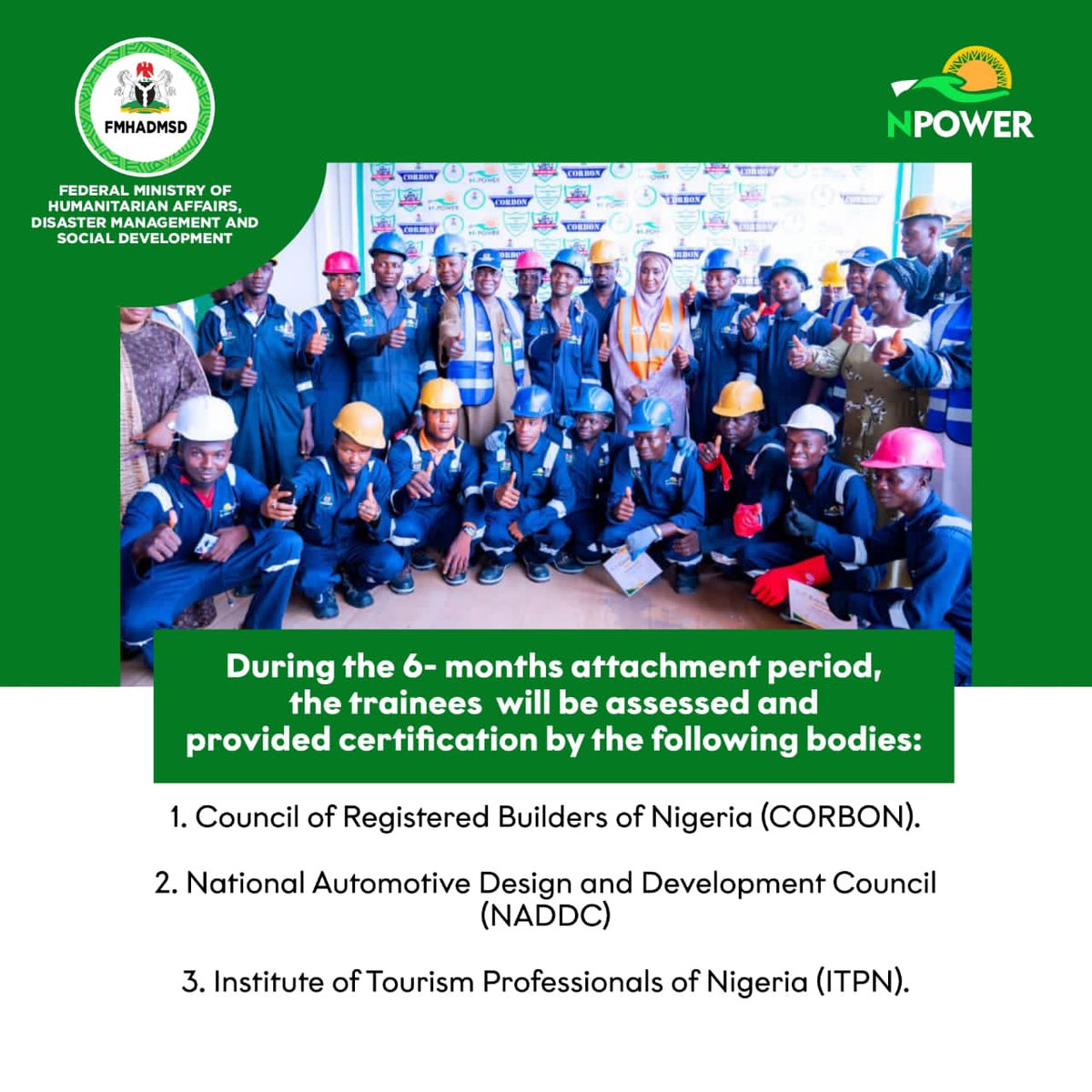 BLUETOOLZ's tweet photo. 11 Facts you didn't know about FG's N-Power Nbuild @FMHDSD @npower_ng
#bluetoolz #npower #nbuild #jobs #imole https://t.co/xAmQEMclcR