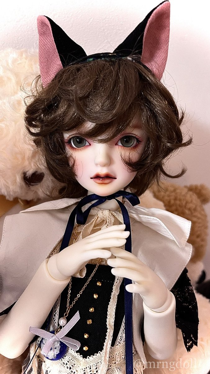mrngdoll's tweet photo. 私生活がやっと落ち着いてきたので一年半ぶりにドール活できたぁぁあ🥺ちょこちょここちらのアカウントも再開しますのでよろしくお願いします🥺
めっちゃ可愛くないですか…うちのプティくん…（親バカ❣️） https://t.co/hc66Fyw1fa