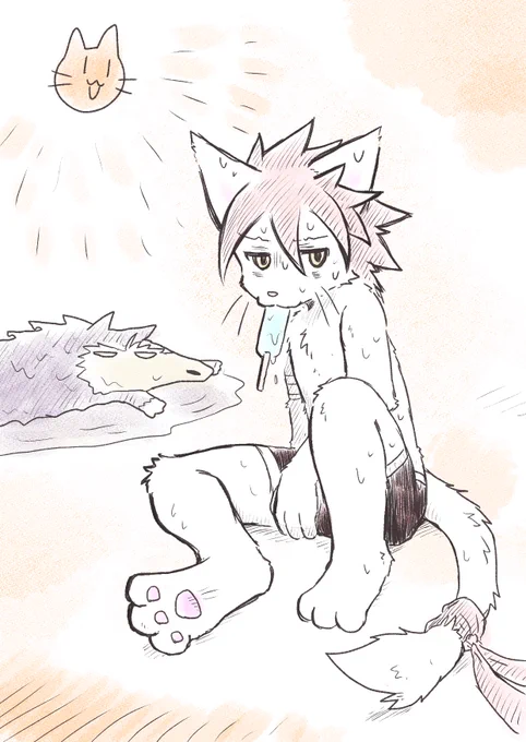 #過去絵を投げて絵を描いた気になろうキャンペーン
獣人がトレンドと聞いて 