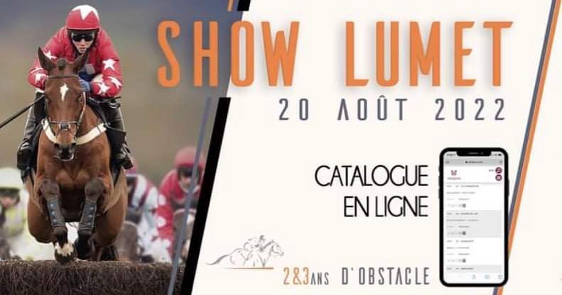20th august 2022, @LumetShow is the place to be ! Hope to see you there ! Online catalog <a href="/InfoArqana/">ARQANA</a> ➡️ bit.ly/3uWrgF3