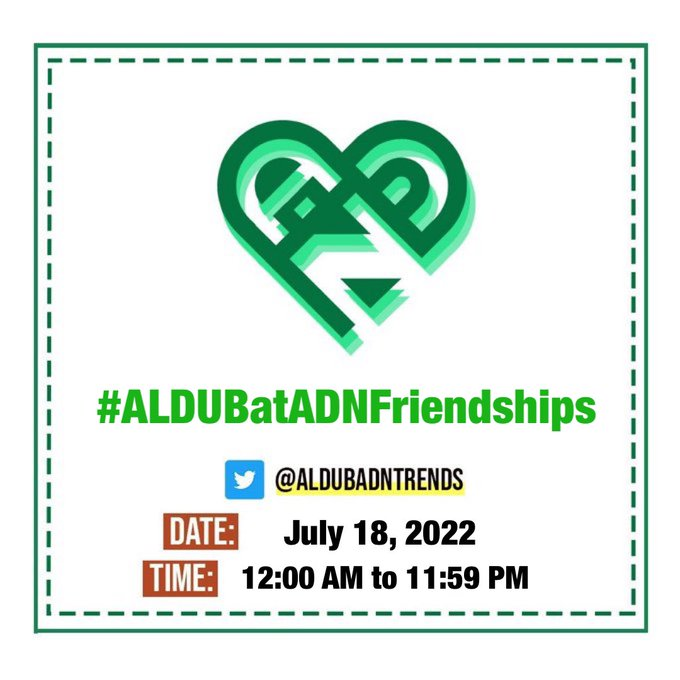 One of the many good reasons why we're still here - the friendships that we have formed over the years. Wherever we may go, we know that we always have an #ADNFAM to go back to. Have a great Monday, ADN!

#ALDUBatADNFriendships