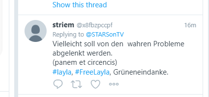 SvenIsHell's tweet photo. Ab jetzt wird "Layla" auf jedem #quergida-und-Kameraden-Aufmarsch laufen, weil angeblich verboten und "die da oben", usw.
Wenn das Label den Hashtag in Umlauf gebracht haben sollte, dann ...
#killingbraincell #noquergida https://t.co/biyH8fEuSD