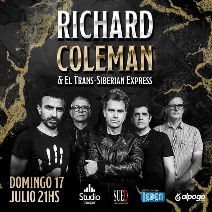 InfEspectCbaok's tweet photo. Hoy 21 hs @colemanrichard & #ElTransSiberianExpress en @StudioTheater
🎫 Anticipadas en https://t.co/zq5FSe63Di & https://t.co/OtZurfB67O
#Córdoba
#Argentina https://t.co/NnTDJ8GTNp