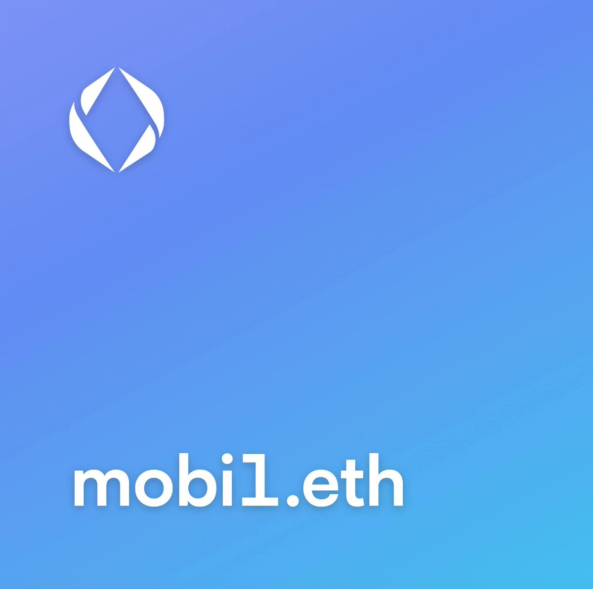 Mobi1.eth
1е or make offer
opensea.io/assets/ethereu…
#ens #ensdomains