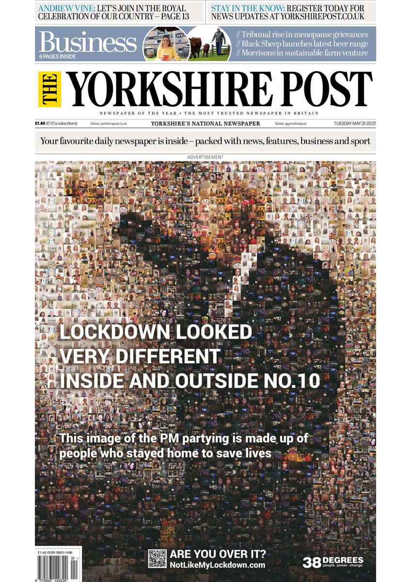POSH_JOCK's tweet photo. #johnsonLIEDpeopleDIED Alone #ProsecuteBorisJohnson #Partygate
#WeRefuseToBeRuledByToryCrooks #ResignNow #DEMANDbetter https://t.co/3UMejShkRw