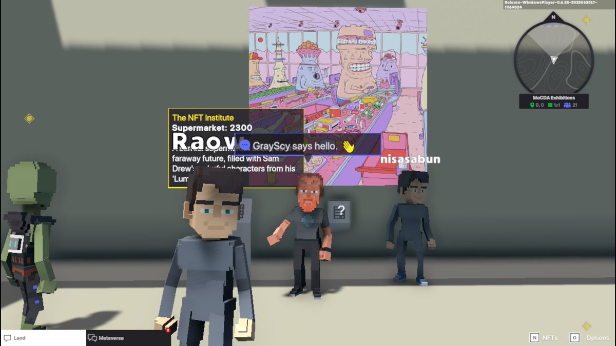 ScyGray's tweet photo. @TheSandboxGame @SuperRare I just participated in the #TheSandbox weekly contest for a chance to win 200 mSAND! I found the art piece, check out my screenshot below!
👇

 😎😎 https://t.co/F1YjZ3nJIH