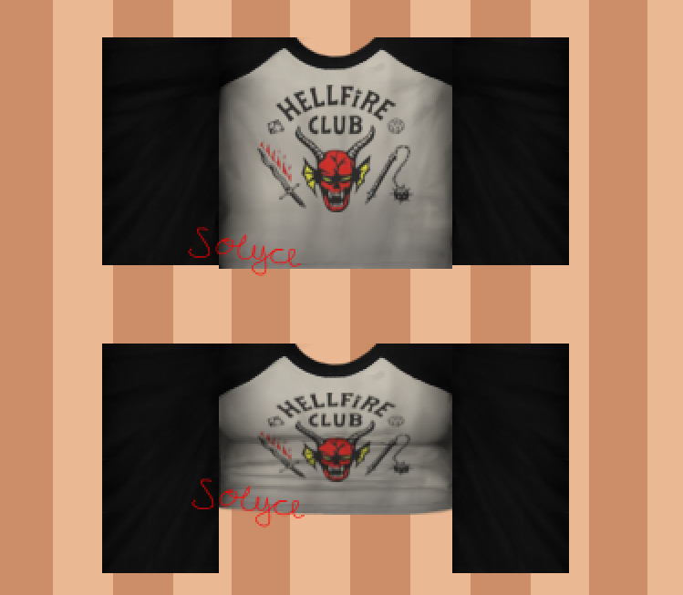 sol on X: hellfire club shirts! long vers:   cropped:  #Roblox #robloxclothing #RobloxDev  #robloxart #RobloxCommissions #robloxcommission #RobloxArtCommissions  #Robloxdesign #RobloxDesigner #RobloxDevs #RTC