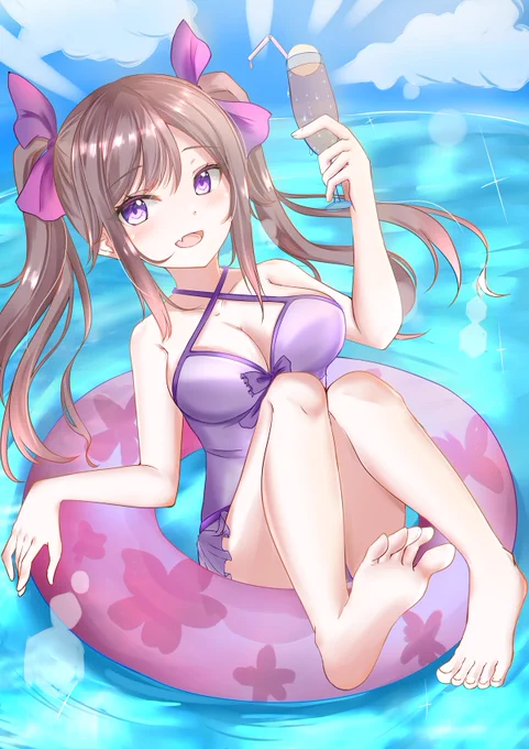 夏!海!水着!#ハグレ夏祭り2022#ざくざくアクターズ#ざくアクアート 